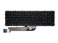 Dell - Ersättningstangentbord för bärbar dator - QWERTY - internationell engelska - för G3 G5 G7 Inspiron 15 55XX, 17 5767, 37XX, 55XX, 5770 Latitude 35XX Vostro 15 7570
