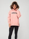 Adidas Sportswear Womens All Szn Fleece Graphic Hoodie - Pink