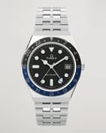 Timex Q Diver GMT 38mm Black/Blue