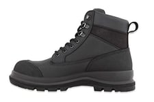 Carhartt Men's Detroit Rugged Flex S3 6 Inch Safety Boot, Black, 40