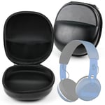DURAGADGET Hard Black EVA Protective Storage Case - Compatible with the Skullcandy Grind Headphones - with Internal Netted Accessories Pocket