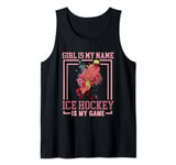 Wintersport Ice Hockey Girl Tank Top