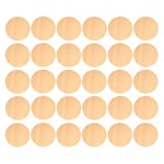 30x Cache vis adhésif autocollant diamètre 20mm bouchon trou meuble table chaise maison, bois érable clair
