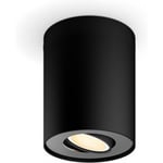 Philips Hue White Ambiance Pelar smart spotlights, svart, 1 x 4.2W, GU10