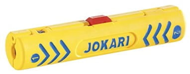 AGHASATURIS Jokari 30600 Dénudeur câble coaxial, Jaune Multicolore