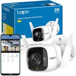 Tapo Wireless Outdoor Security Camera, Weatherproof, flexible installation, No 