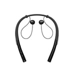 Fashion Bluetooth Earphone, Wireless Headphones Neckband Waterproof Bluetooth Headsets Mini Stereo Dual-mode Sport Earplugs with Mic for Gym Home/Phone (Color : Black)