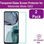 For Motorola Moto G62 5G 100% Gorilla Tempered Glass Screen Protector Film Cover