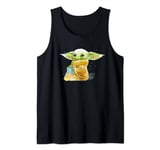 Star Wars The Mandalorian The Child Drink Soup Illustration Tank Top