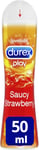 Durex Saucy Lubricant  Strawberry pleasure gel 50 ml sugar free & water soluble