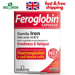 3 Boxes x Vitabiotics Feroglobin B12 Slow Release Capsules 30 -Iron Vitamin B12