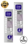 2x Clean & Clear Advantage Rapid Control Salicylic Acid Gel Acne/Blemishes 15ml