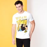 Cartoon Network Spin Off T-Shirt Johnny Bravo 90's Photoshoot - Blanc - XXL