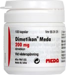 Dimetikon Meda, kapsel, mjuk 200 mg 100 styck