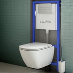 LAUFEN LIS INNBYGGINGSSISTERNE 112 CM FRONTBETJENT 4,5/3L