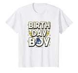 Youth Power Rangers Birthday Boy Blue Ranger Logo Youth T-Shirt