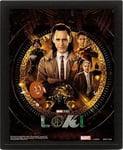 Pan Vision Loki 3D-poster (Glorious Purpose)