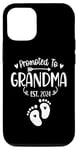 iPhone 13 Pro Promoted To Grandma Est 2024 New Grandma Women Grandmother Case