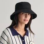 Gant Linen Bucket Hat - Black