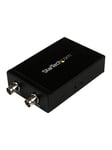 StarTech.com SDI to HDMI Converter - 3G SDI to HDMI Adapter with SDI Loop Through Output - video converter - black