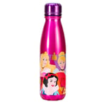 Disney Princess 600ml Aluminium Water Bottle for Kids Back to School Drinks
