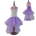 Purple Mesh Princess Unicorn Costume Dress 2xl