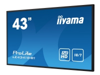 IIYAMA DS LE4341S 108cm IPS svart 43''/1920x1080/VGA/3xHDMI