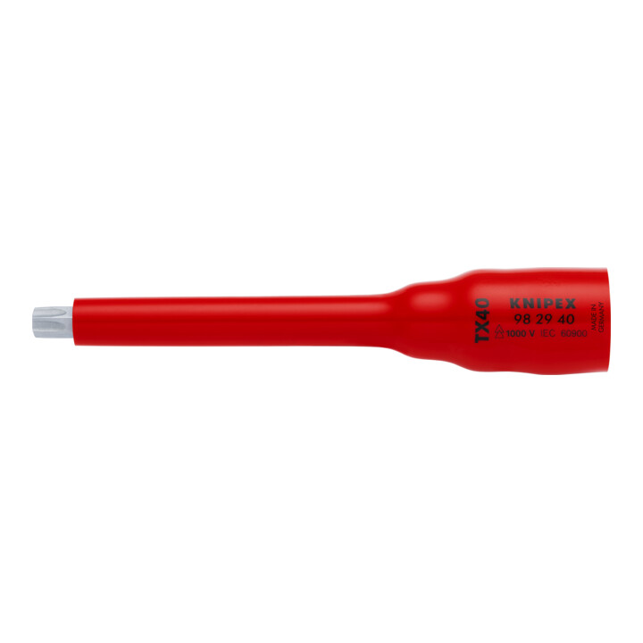 4 Douilles E-Torx 1/4 - E10 Cr-V 6 Cannelures - Pour Réparation Auto Et Bricolage