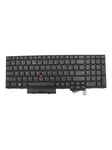 Lenovo - notebook replacement keyboard - with Trackpoint UltraNav - US International - black - Laptop tagentbord - till ersättning - Universal - Svart