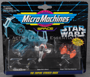 Star Wars Micro Machines Empire Strikes Back Tie Bomber Slave-1 Cloud C 1996 MOC