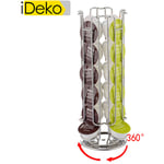 Ideko - Porte capsules a cafe Dolce Gusto rotatif pour 24 capsules