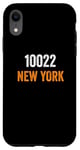 iPhone XR 10022 New York Zip Code Case
