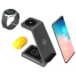 ZYD 3 In1 Wireless Charging Station for Samsung Galaxy Watch/Buds/S10/S9 Fast Qi Wireless Charger for Samsung Note10/Note9/S8