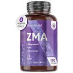 Zinc Magnesium Vitamin B6 - 180 Capsules - Immune & metabolism support - Vegan