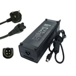 121AV Power Adaptor 24V 7.5Amps with 4 Pin Connector 2,4 Positive, 1,3 Negative