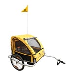 Cykelvagn för barn med last utrymme