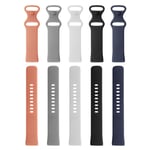 5x Straps Compatible with Fitbit Versa 3/Fitbit Sense 7.1-8.7inch Multi Colour