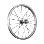 Taylor-Wheels 16 Pouces Roue Avant vélo Aluminium Acier Inoxydable 305-19 Argent
