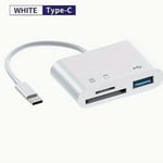 USB-C Hub med SD-kortläsare MicroSD (TF) / SD / USB