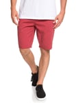 Quiksilver Men's Everyday Chino shorts Walkshorts, Brick Red, Size 38