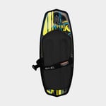 Kneeboard Fuel, 130 cm, svart/gul, passar åkare 60 - 100 kg