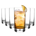 Bormioli Rocco 24x Barglass Highball Glasses Cocktail Water Tumbler 375ml Clear