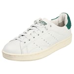 adidas Stan Smith Mens White Green Classic Trainers - 6 UK