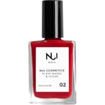 NUI Cosmetics Smink Naglar Plant-based & Vegan Nailcolor 03 Dark Red Violett 14 ml