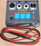 Kabeltestare för olika kontakter mm Made in England, Canford / EMO E445 kopplingsbox