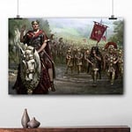 HNTHBZ Video Game Poster Total War Rome II Wallpaper Prints Wall Picture Canvas Art For Living Room Decor Hanging Paintings (Size (Inch) : 24x36 Inch)
