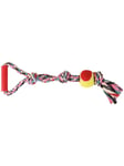 Trixie Playing Rope with Tennis Ball ø6/50cm assorted colours