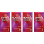 Durex Thin Feel Extra Lubricated 48 Pack 56mm