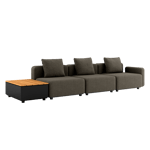 Cobana Lounge Sofa – 4 sits soffa w/ Patio Storage Table