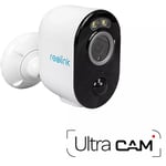 Caméra compatible UltraCAM - Détection Intelligente / 100% sans-fil autonome / 2K 4MP / WiFi 2,4 & 5GHz / IP65 / app